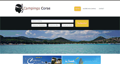 Desktop Screenshot of campingcorse.com